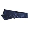 New Woman Belt Black 13cm Wide Satin Sash Wrap Tie Belts for Women Lady Cummerbund Fashion Wedding girdle 4 colors bg-009 ► Photo 3/6