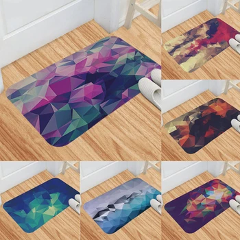 

Abstract Floor Mat for Entrance Door Anti-slip Door Carpet for Living Room Printed Tapis Cuisine Door Mats Tapis de Bain Felpudo