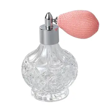 

100ml Vintage Glass Empty Perfume Bottle Aftershave Bottle Short Spray Atomizer Refillable Bottles