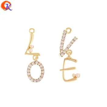 

Cordial Design 50Pcs Jewelry Accessories/Rhinestone Pendant/Hand Made/Imitation Pearl/DIY Jewelry Making/Earring Findings/Charms