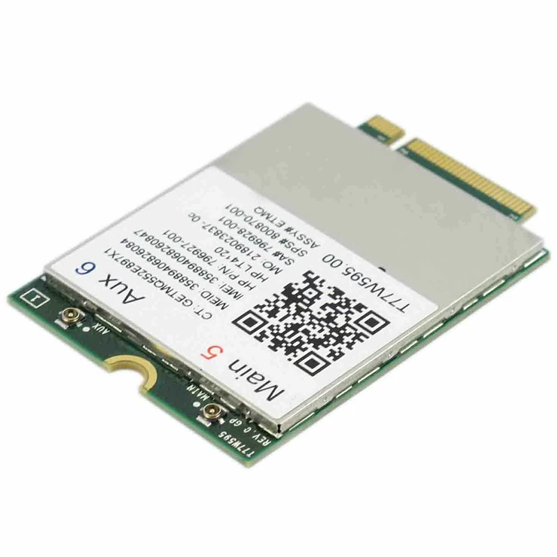 Lt4120 X5 LTE T77W595 796928-001 аккумулятор большой емкости 4G WWAN M.2 150 Мбит/с LTE модем для hp Elite X2 840 850 G3 640 650 645 G2