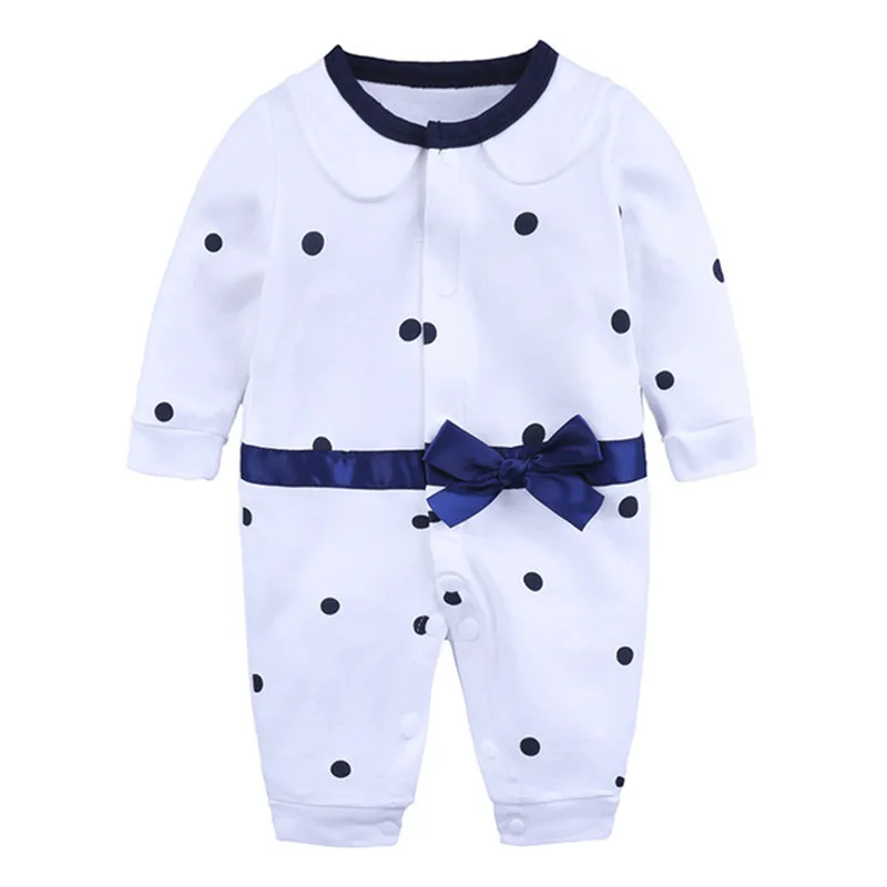 Baby Rompers Boys Jumpsuits Fashion Gentlmen Style Newborn Infantil Overalls Outfits Long Sleeves Toddler Clothes 0-18Months