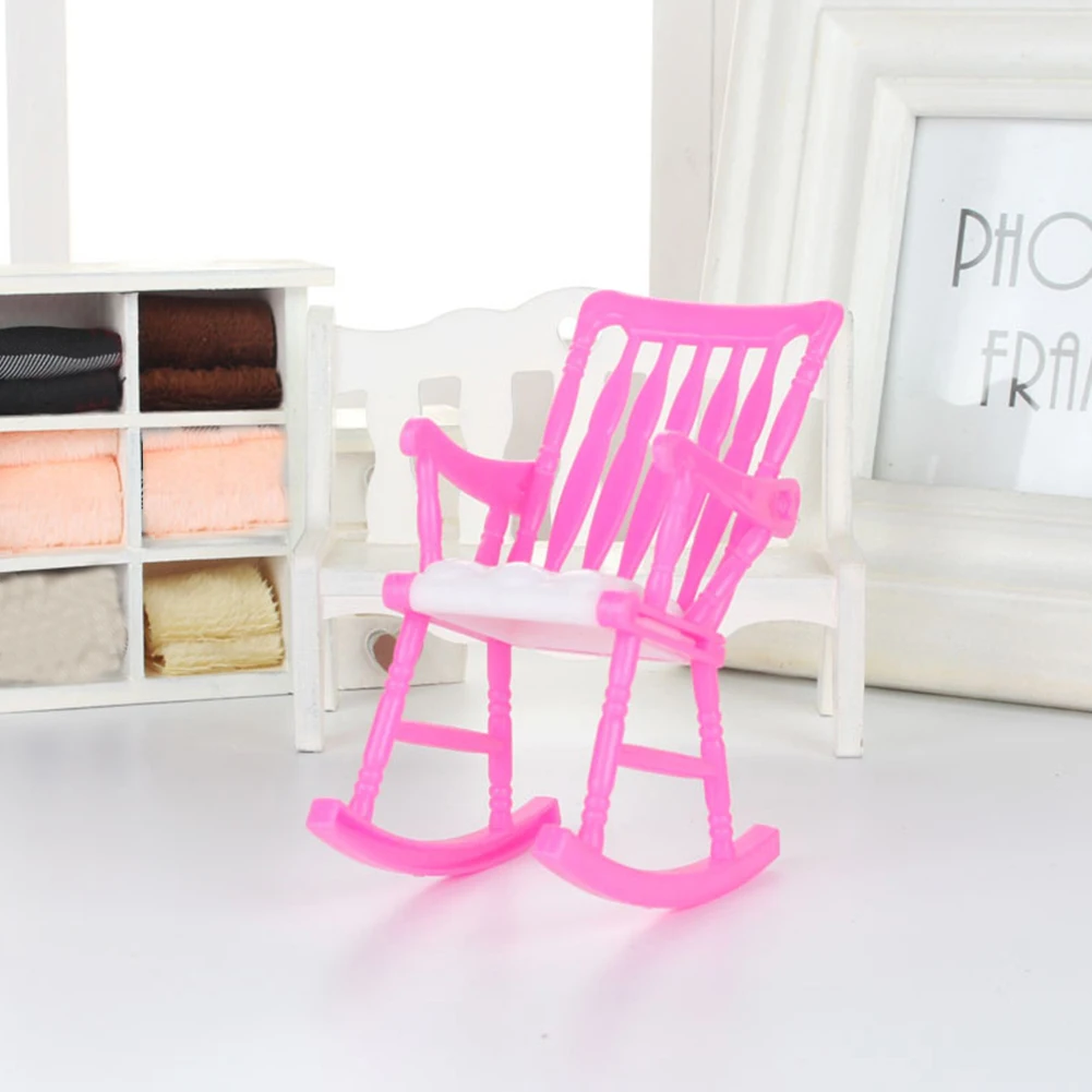 Новые кукольные аксессуары мини Кукольное кресло качалка для кукольного домика