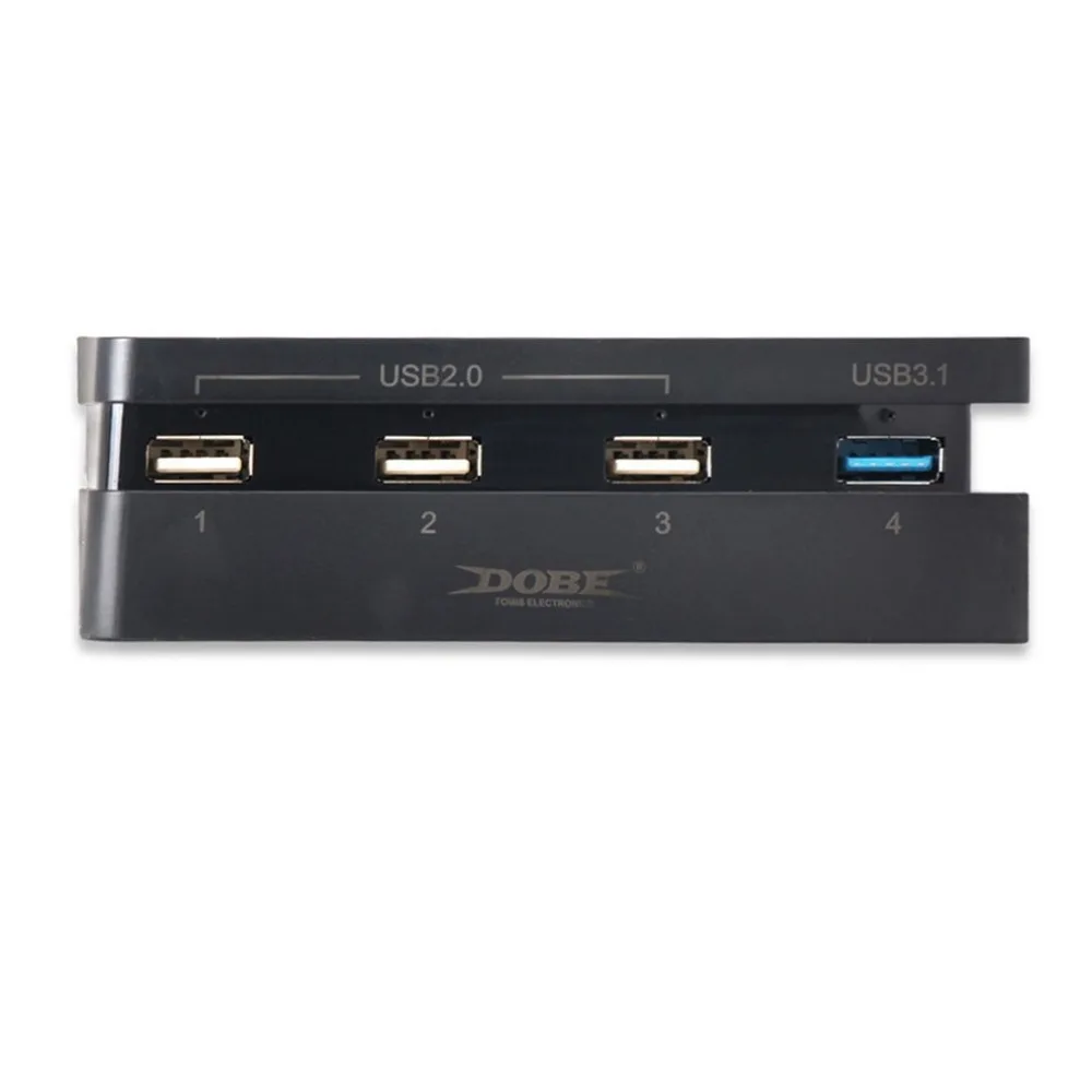 Супер высокая скорость 4 в 1 usb-хаб подходит для sony playstation 4 slim PS4 Slim консоль черный контроллер аксессуар