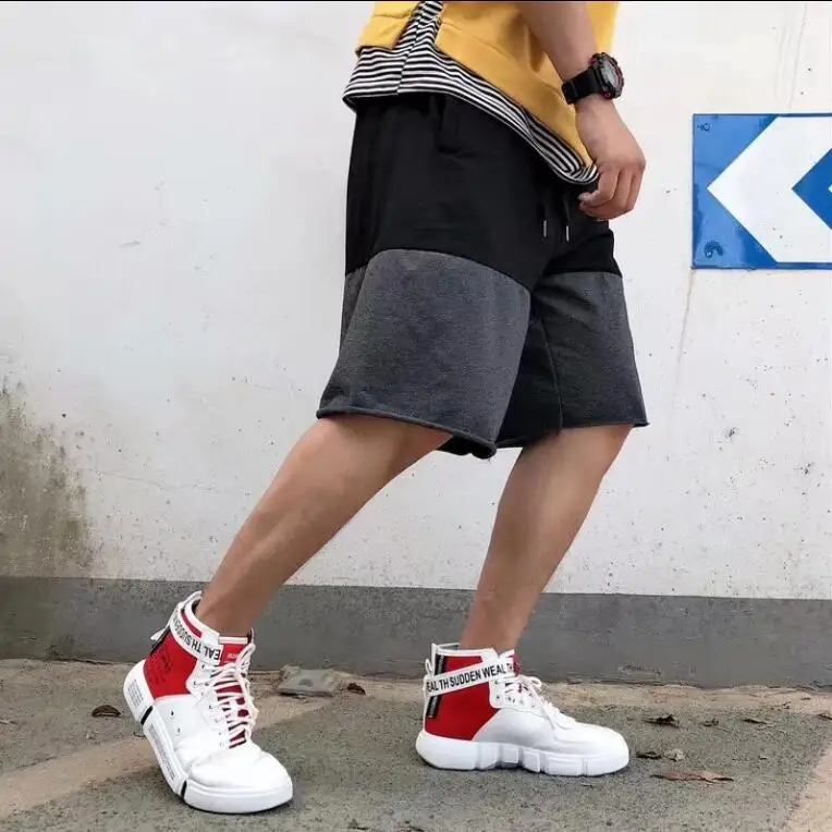 Летние мужские шорты, повседневные шорты, шорты для фитнеса, тренировок, пляжные шорты, мужские дышащие хлопковые шорты для спортзала