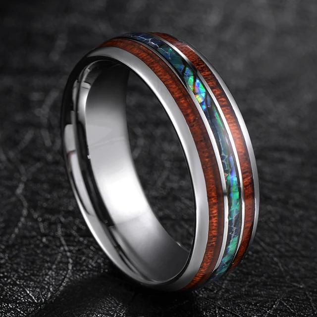 TIGRADE-anneaux pour hommes en carbure de tungstène, bagues de mariage pour hommes, bague de marque confortable, taille 6-13