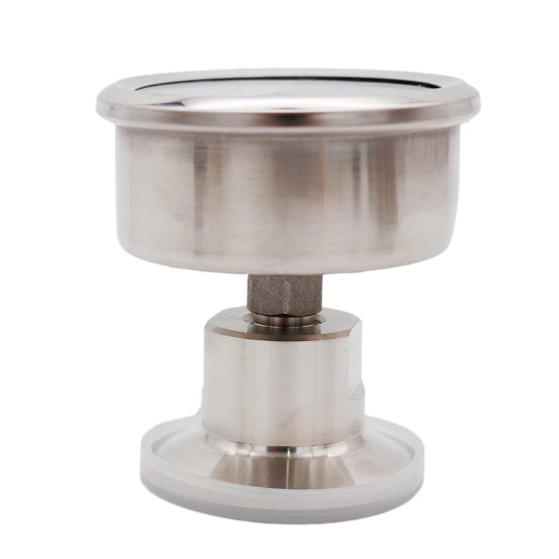 1," Tri Clover санитарный Манометр 0-60 PSI заднее крепление 304 нержавеющая сталь пивной конический ферментер части