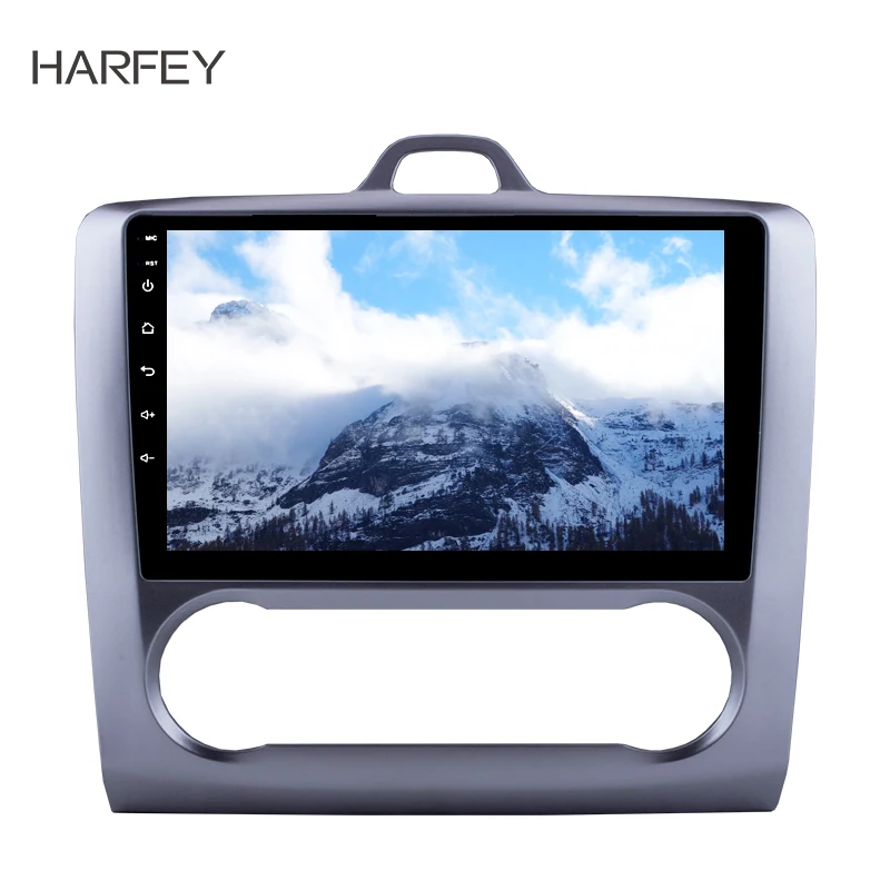 Discount Harfey 2Din HD Car Stereo Android 8.1 for Ford Focus Exi AT 2004 2005 2006 2007 2008 2009 2010 2011 with DSP 4RAM 32ROM 2.5D IPS 5
