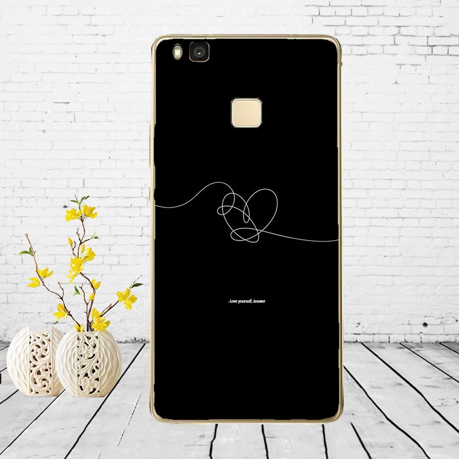 B55 Чехол для huawei P9 Lite, милый силиконовый мягкий чехол с животными из ТПУ для Funda huawei P9 Lite, чехол для телефона P9 P9Lite - Цвет: B55