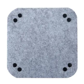 

6pcs Living Room Storage Box Durable Fabric Felt Desktop Storage Coffee Table Storage Items Pad Coaster Tray Office