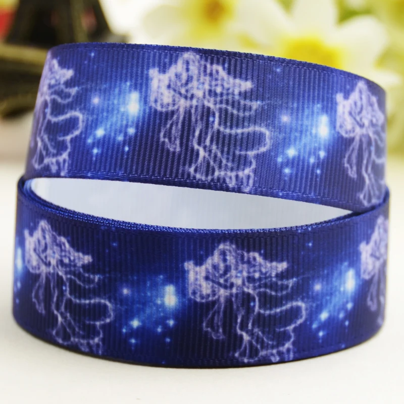 7/8'' 22mm 1&quot 25mm 1-1/2&quot 38mm 3&quot 75mm Virgo Zodiac Printed grosgrain ribbon party decoration 10 Yards X-02607 | Дом и сад