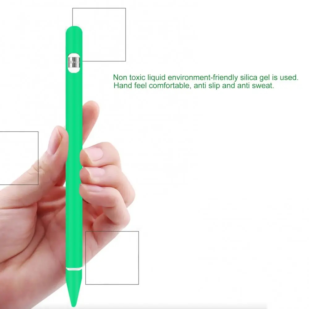 Anti-falling Tablet Screen Writing Stylus Pen Protective Case for Apple Pencil 1