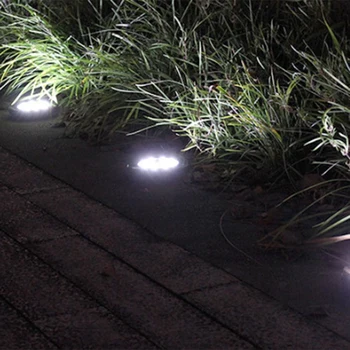 

8 LED Solar Path Lights Outdoor Courtyard Landscape Nail Lighting, Used for Courtyard Driveway Lawn Path Sidewalk 8