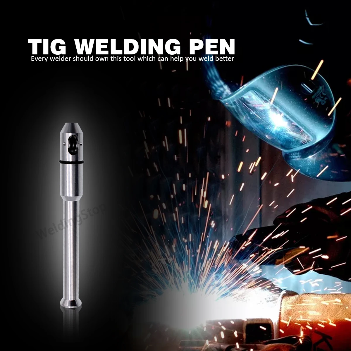 TIG Pen Finger Feeder Welding Rod Holder Filler Wire Pen 1.0-3.2mm (1/32''-1/8'') Welder Accessories