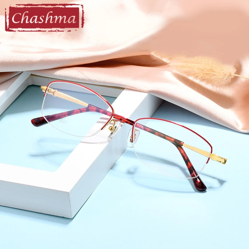 Chashma, женские очки, оправа, титановый рецепт, очки, очки, розовый светильник, вес, очки
