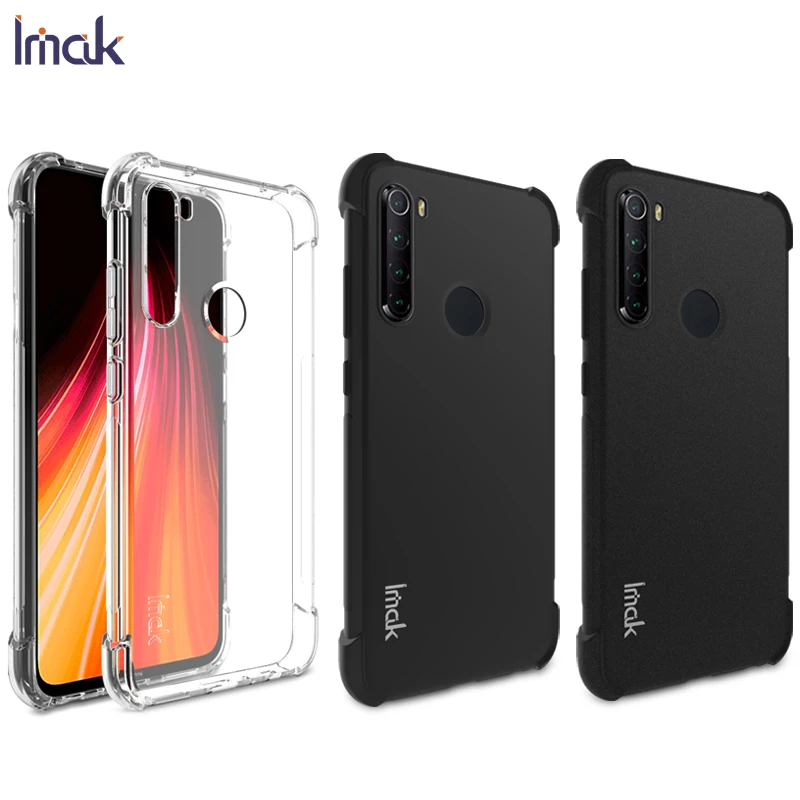 Матовый чехол Imak Для Redmi Note 8 ТПУ с воздушной подушкой противоударный накладка для