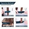 Mini Professional 2 in 1 Portable Hair Curler Hair Straightener Flat Iron Hairs Straightening Corrugated Iron Styling Tools 48 6