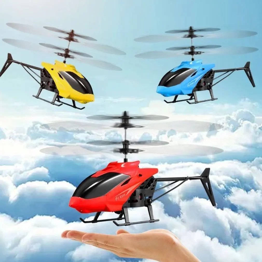 flying helicopter