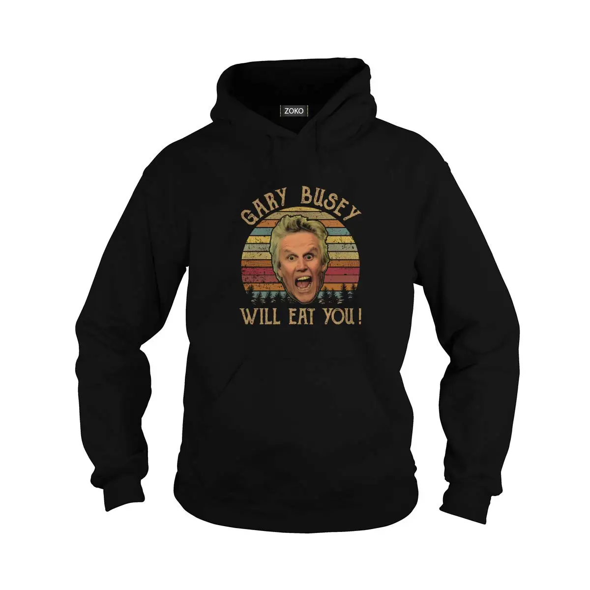Винтажная Футболка Gary Busey'll Eat You |
