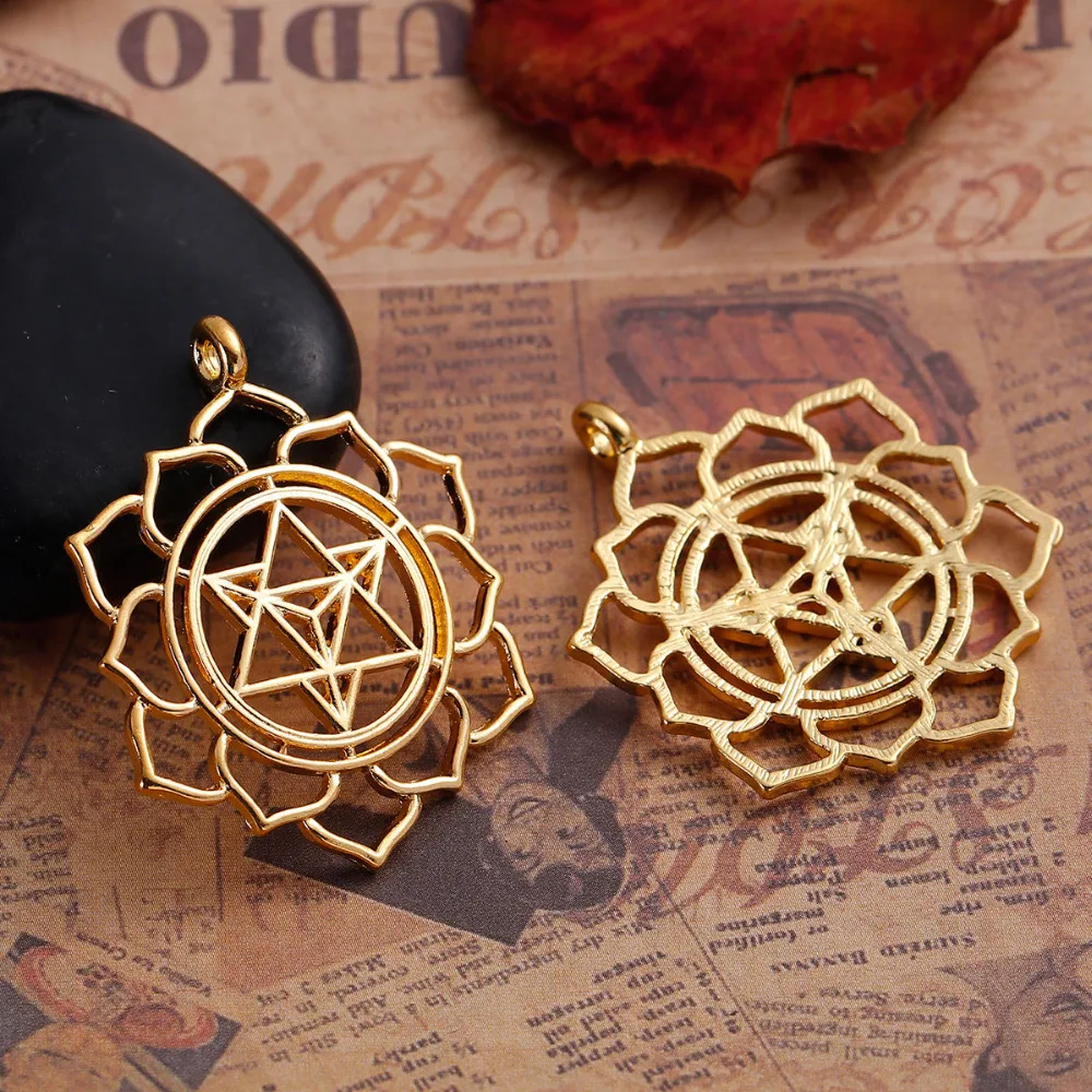 8SEASONS-Zinc-Based-Alloy-Merkaba-Meditation-Pendants-Round-gold-color-Hollow-40mm-1-5-8-x (3)