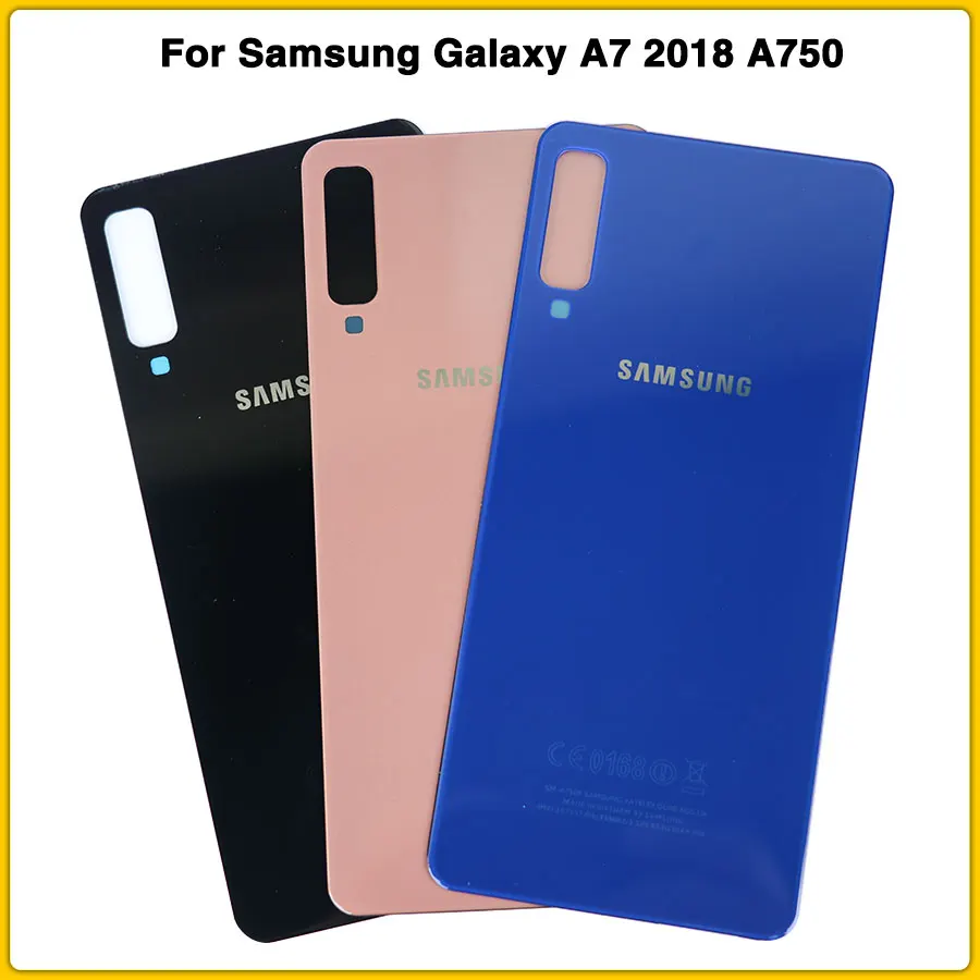 Чехол A7 для samsung Galaxy A7 A750 A750F SM-A750 чехол для батареи задняя крышка для двери Задняя крышка стекло