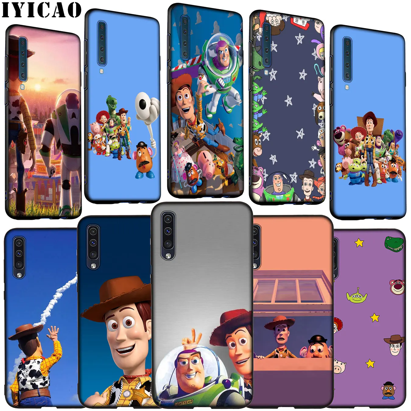 

IYICAO Toy Story Pizza Planet Soft Silicone Case for Samsung Galaxy A70 A60 A50 A40 A30 A20 A10 M10 M20 M30 M40 Cover