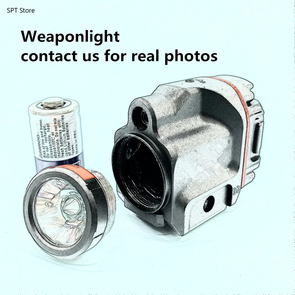 

Tactical TL Fullsize LED Weapon Light With Red & Green Laser Sight for Pistol Hunting Glock 1 8 Laser Flashlight TR