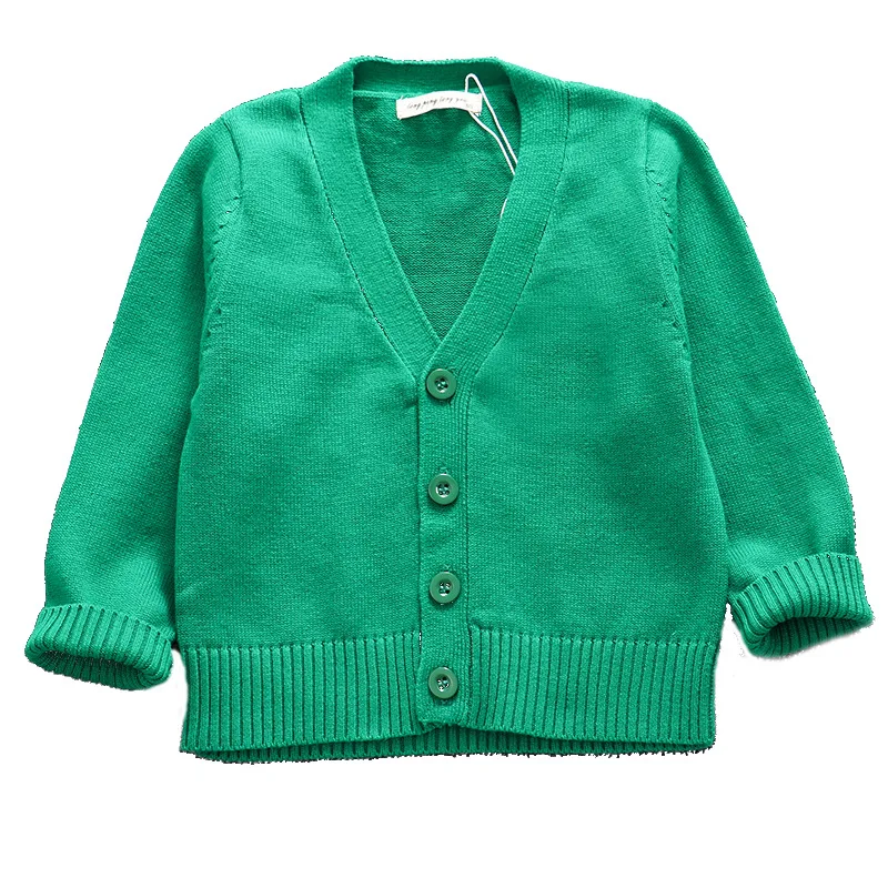 New Autumn Toddler Girl Sweater Baby Boy Clothes Girls Knitted V Neck