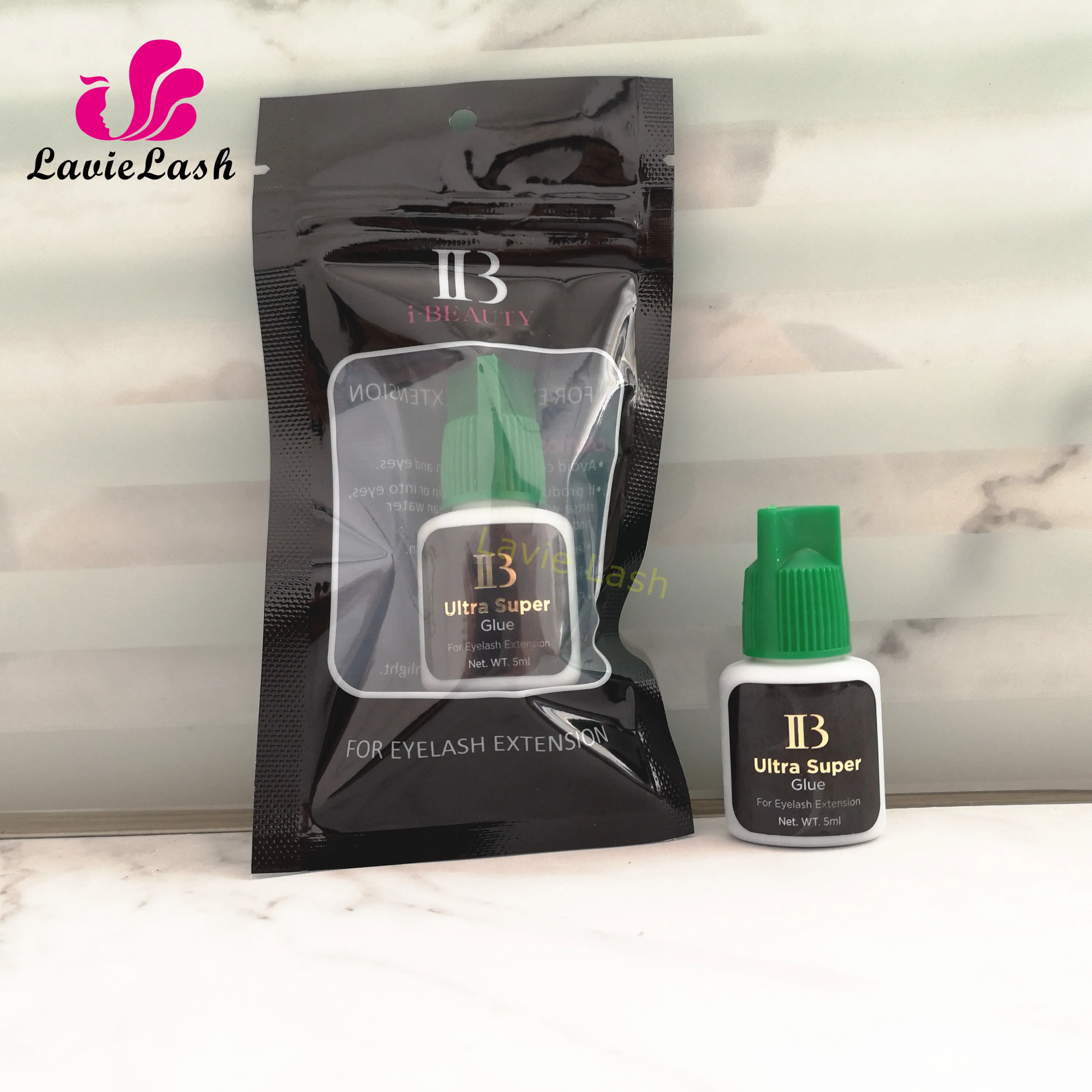 i beauty 2 bottles/lot IB Ultra super Glue Individual 2s fast drying eyelash extensions glue