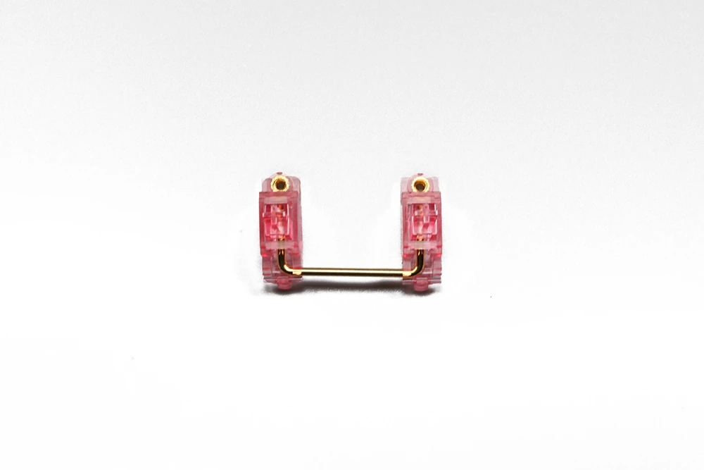 EG Pink T 2x x1 Everglide розовый прозрачный позолоченный Pcb винт в стабилизатор для пользовательской механической клавиатуры gh60 xd64 xd84 6.25x 2x 7x xd87 - Цвет: EG Pink T 2x x1