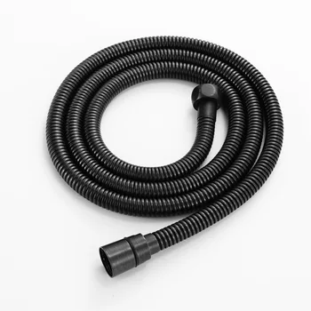 

Bathroom Hose Household Stainless Steel Modern Simplicity ORB Surface 1.5M Brushed Black High Quality Shower Inlet Flexible Pipe