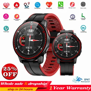 

Smart Watch IP68 Waterproof Sport Fitness Bracelet Heart Rate Monitor Men Women Bluetooth 5.0 Smartwatch For Android IOS R18