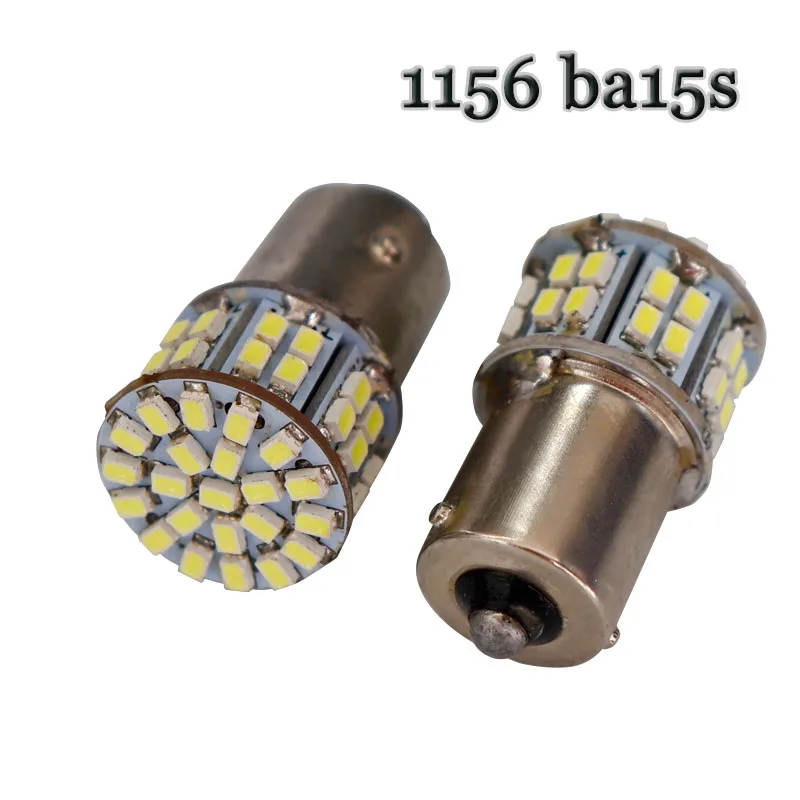 100 шт. Авто S25 1157 BAY15D Strobe flash 50 SMD 1206 светодиодный P21/5 Вт 1156 ba15s мигающий и мерцающий стоп светильник лампа белый 12V