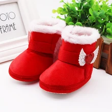 Frete grátis 0 18m inverno quente do bebê menino meninas sapatos de algodão suéteres botas booty berço bebê unisex da criança sapatos