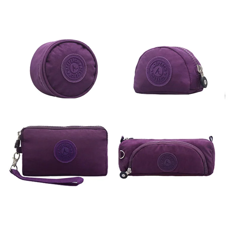 ACEPERCH Casual Women Wallet for Credit Cards Small Luxury Brand Leather Short Womens Wallets and Purses Carteira Feminina - Цвет: Purple