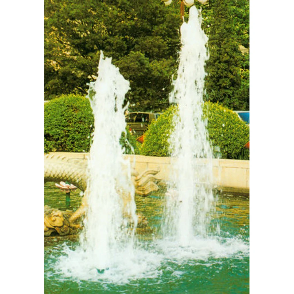 1'' DN25 Brass Lotus Fountain Spray Nozzle Spray Sprinkler Head Pond Pool Rockery Hill Waterscape Driveway Patios