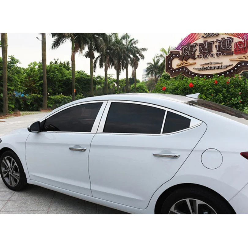 stainless steel car window trims for hyundai elantra hyundai Avante super elantra