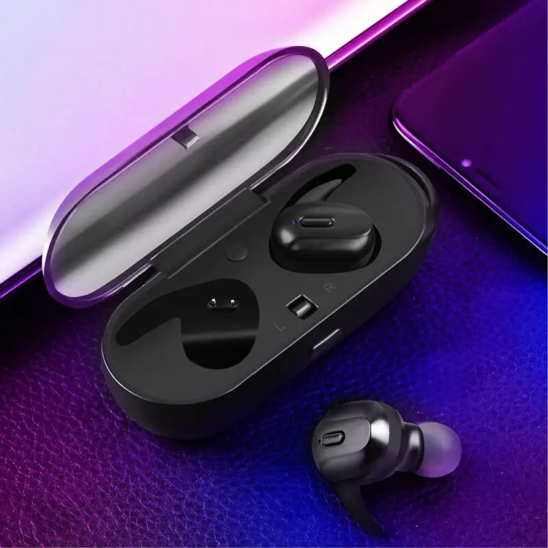 

TWS Wireless Earphones Bluetooth 5.0 Stereo Earbud Headset With Charging Box For Xiaomi All Tablet Smart Phone Earphone