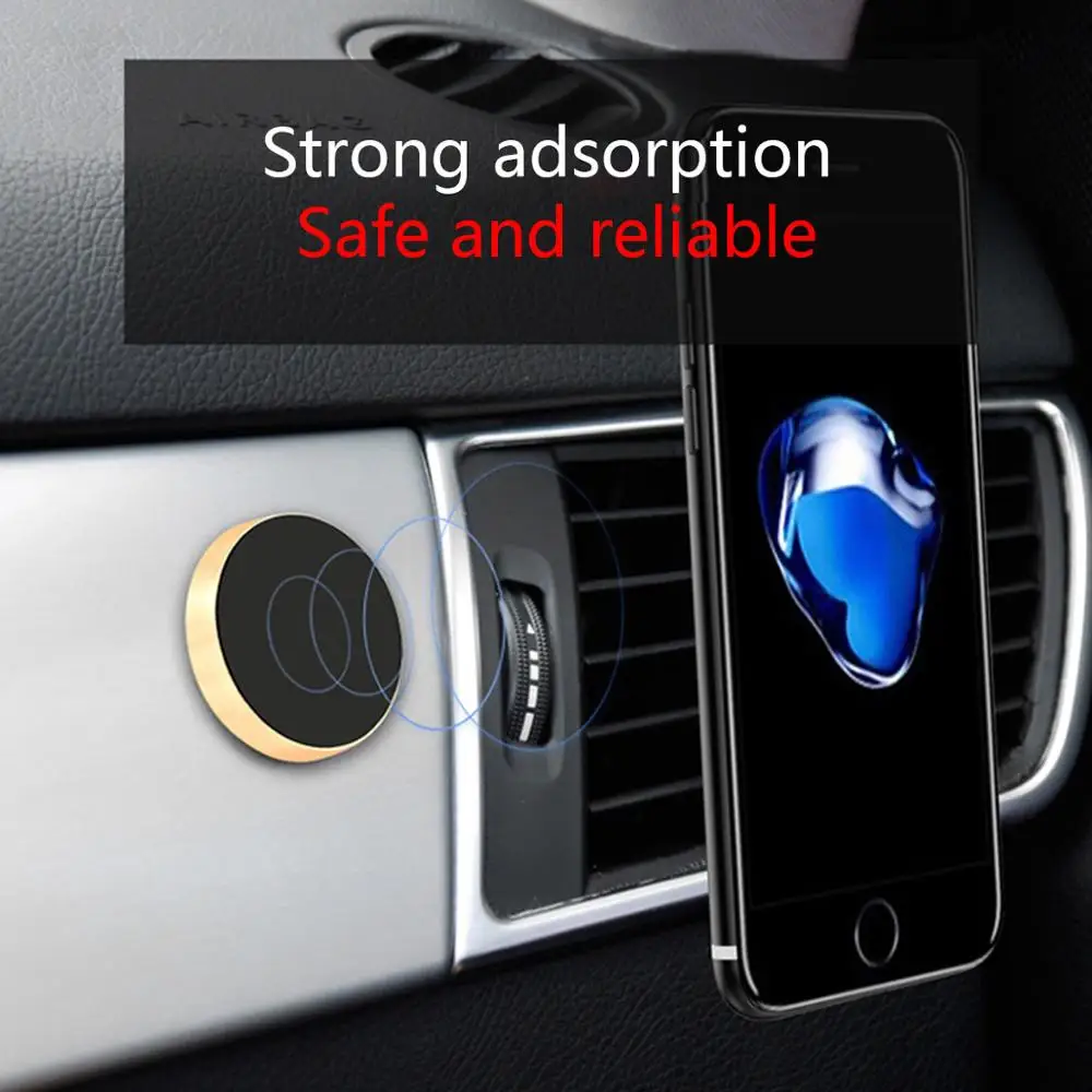 Автомобильный держатель для телефона универсальные наклейки магнит мини рулевое колесо навигационный кронштейн gps для всех IPhone