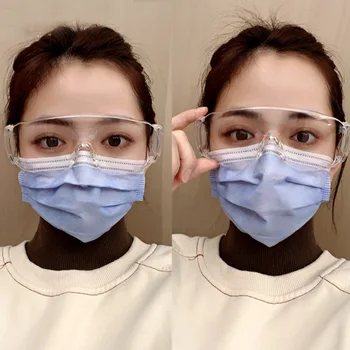 

Blinds goggles micro anti-fog dust polishing wind and sand experiment riding eye mask free shipping