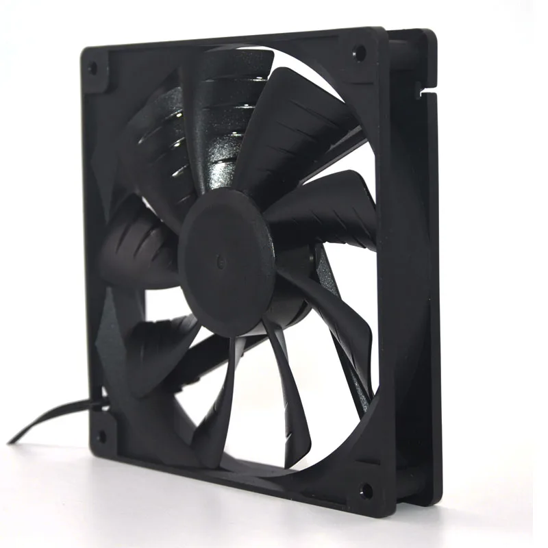 팬 냉각 팬 14cm T1402512M-3M 140x25mm DC 12V 0.30a (0.18a) 140 RPM EVGA 용 고속 CFM 3 핀 전원 공급 장치