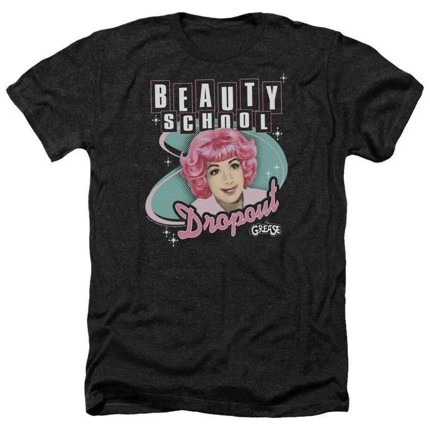 Винтажная футболка для взрослых с надписью Grease Movie beauty School Dropout всех размеров |