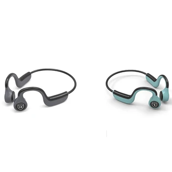 

Bluetooth Headphones Bone Conduction Bluetooth 5.0 Chip Headset Waterproof Sweatproof 6-8 Hours Battery Life