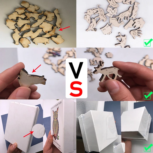Puzzle Jigsaw DIY Holz Tier Für Kinder Erwachsene