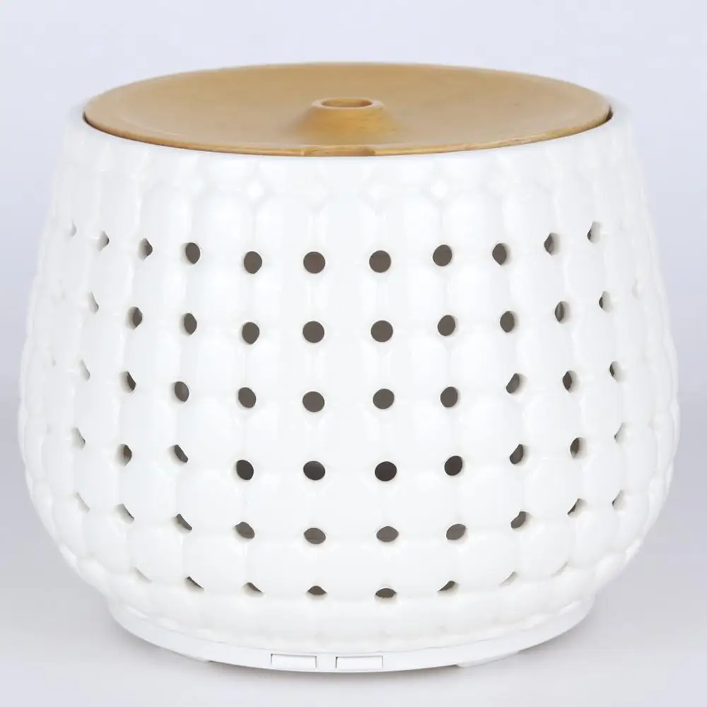 

Essential Oil Diffuser,Aromatherapy Diffuser, 7 Colors Lights 2 Mist Mode Waterless Auto off for Home Office Room, Pumpkin shape