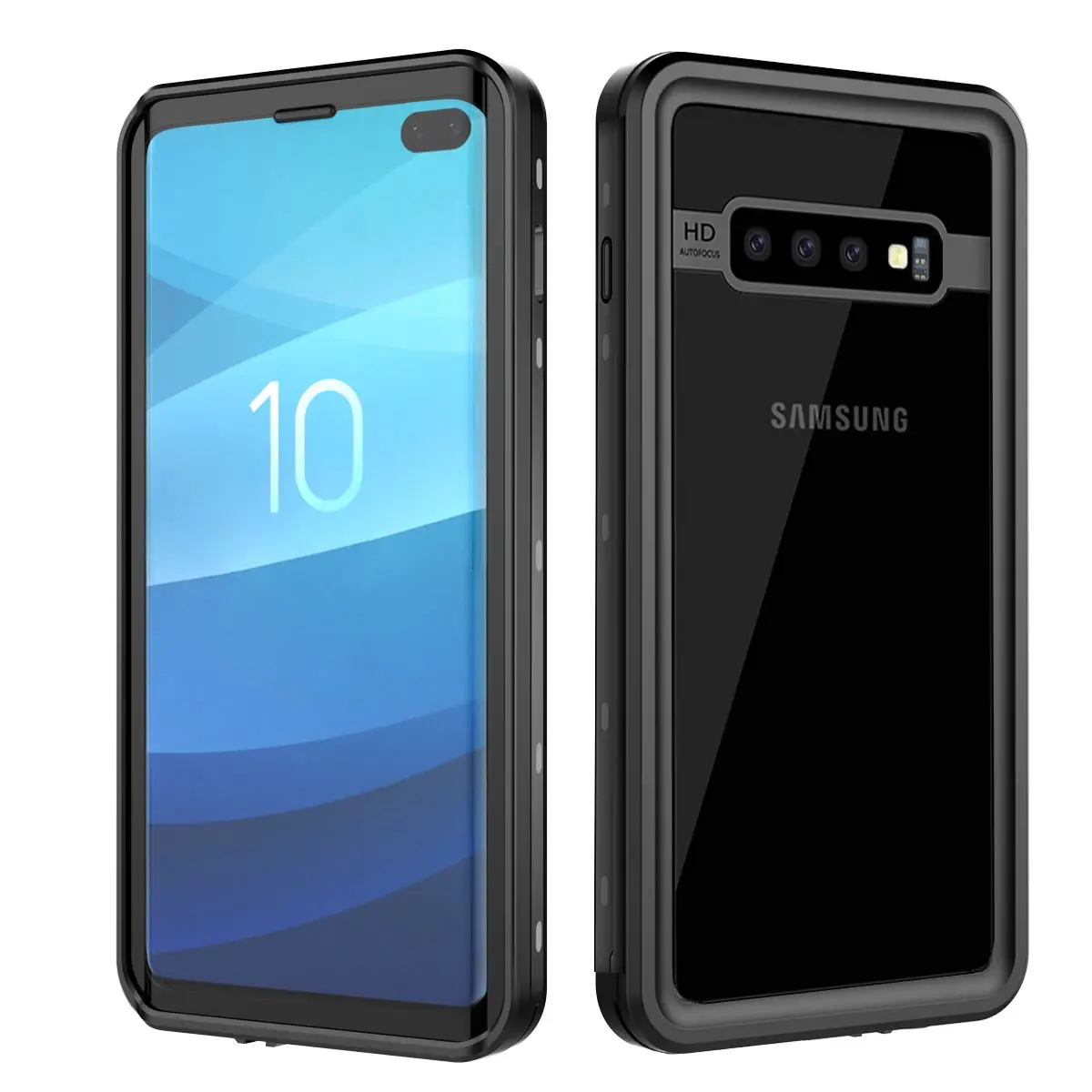 Для samsung Galaxy S10 Plus IP68 Водонепроницаемый чехол для телефона 360 градусов Полная защита пылезащитный противоударный защитный чехол Coque