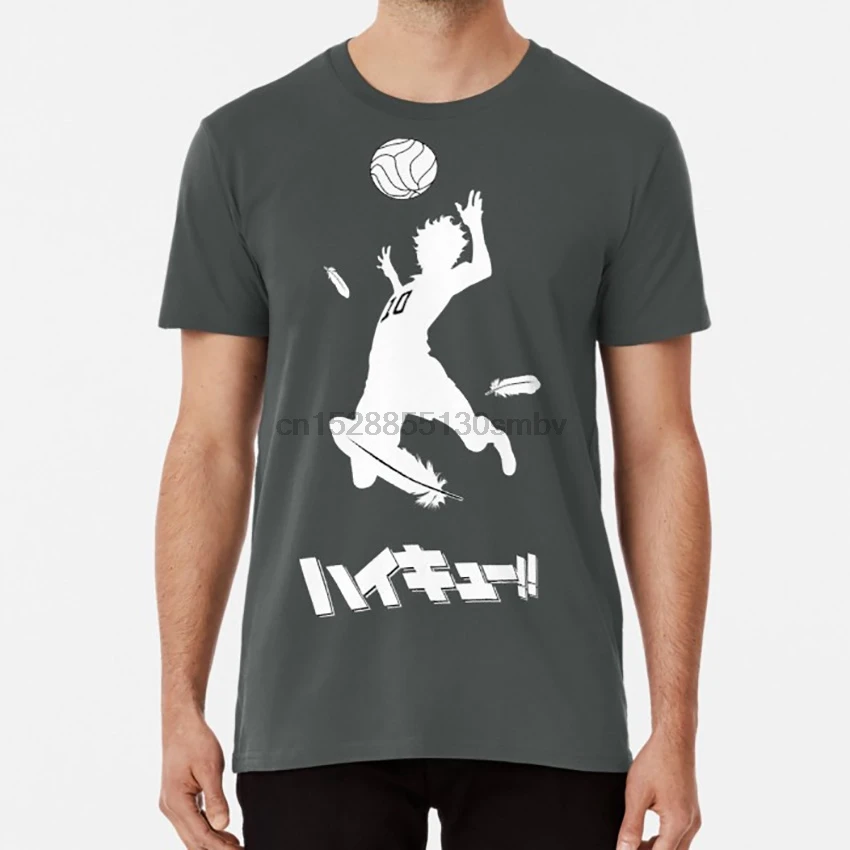 Кошмарным! Хината Спайк футболка haikyuu shoyo волейбол Ворон Спорт kageyama tobio karasuno |