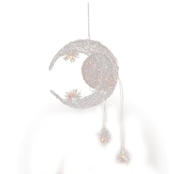 

Moon & Star Sweet Bedroom Lighting Pendant Lamp Chandelier Ceiling Light Fixture