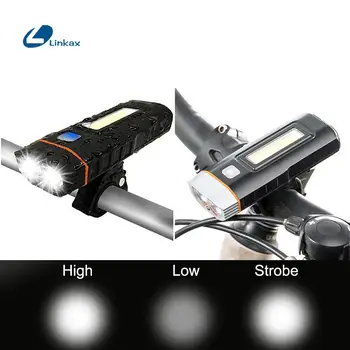 

1200LM XPG R5 Bike LED Light Rainproof USB Rechargeable 2000mAh MTB Front Lamp Headlight Metal Ultralight Flashlight for Bicycle