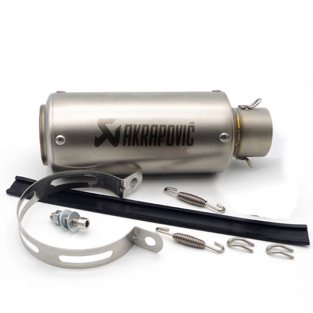 Akrapovic глушитель выхлопной трубы мотоцикла дБ killer для honda pcx125 MV Agusta Brutale 910r yamaha 125 dt aprilia rsv1000 mille